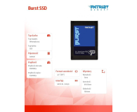 Patriot 480GB 2,5" SATA SSD BURST - 436396 - zdjęcie 2